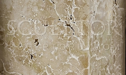 Decorative plaster with texture of marble