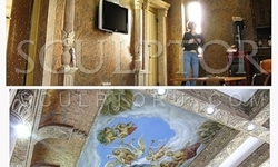 Murals on the ceiling